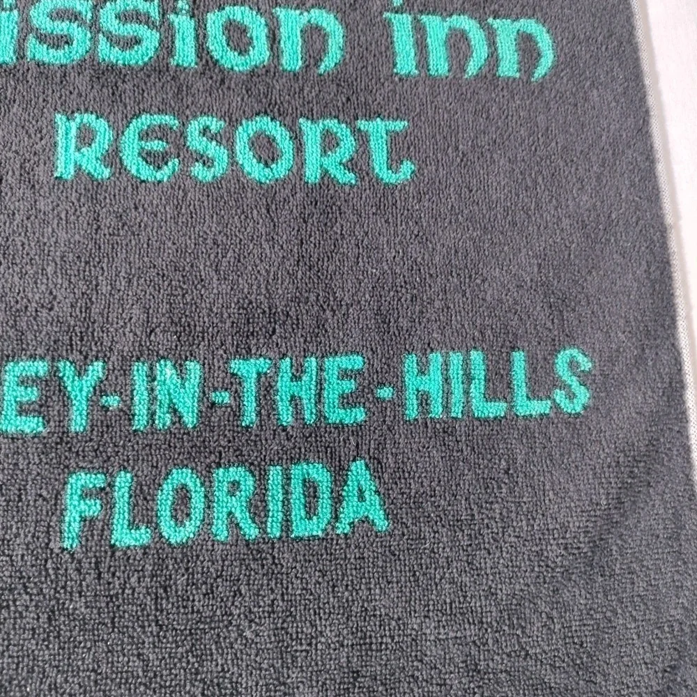 Mission Inn Resort Howey In The Hills Florida Golf Towel  15.25